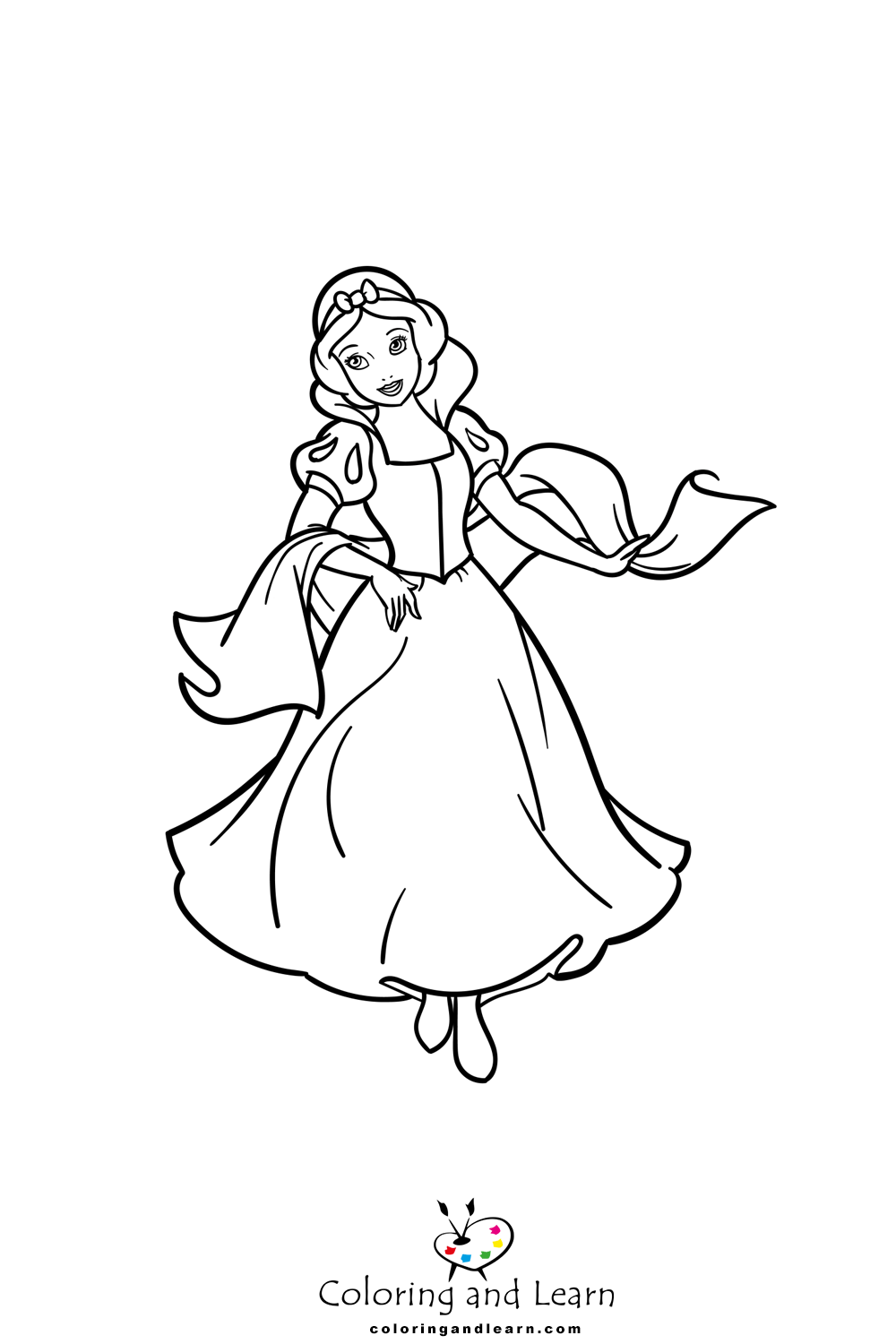 190+ Disney Snow White Coloring Pages Printable 81