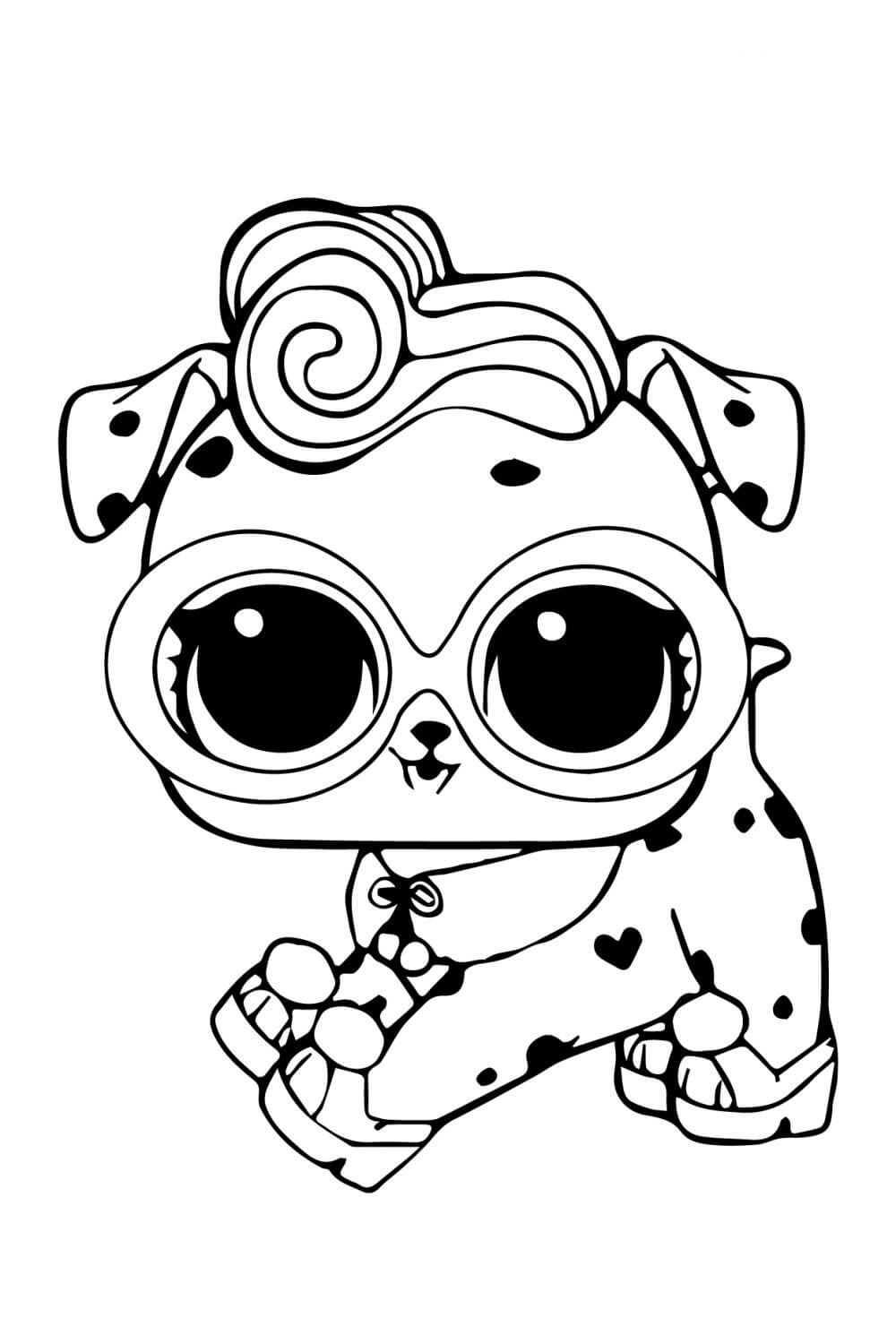 190+ Fashion Doll LOL OMG Coloring Pages Printable 122