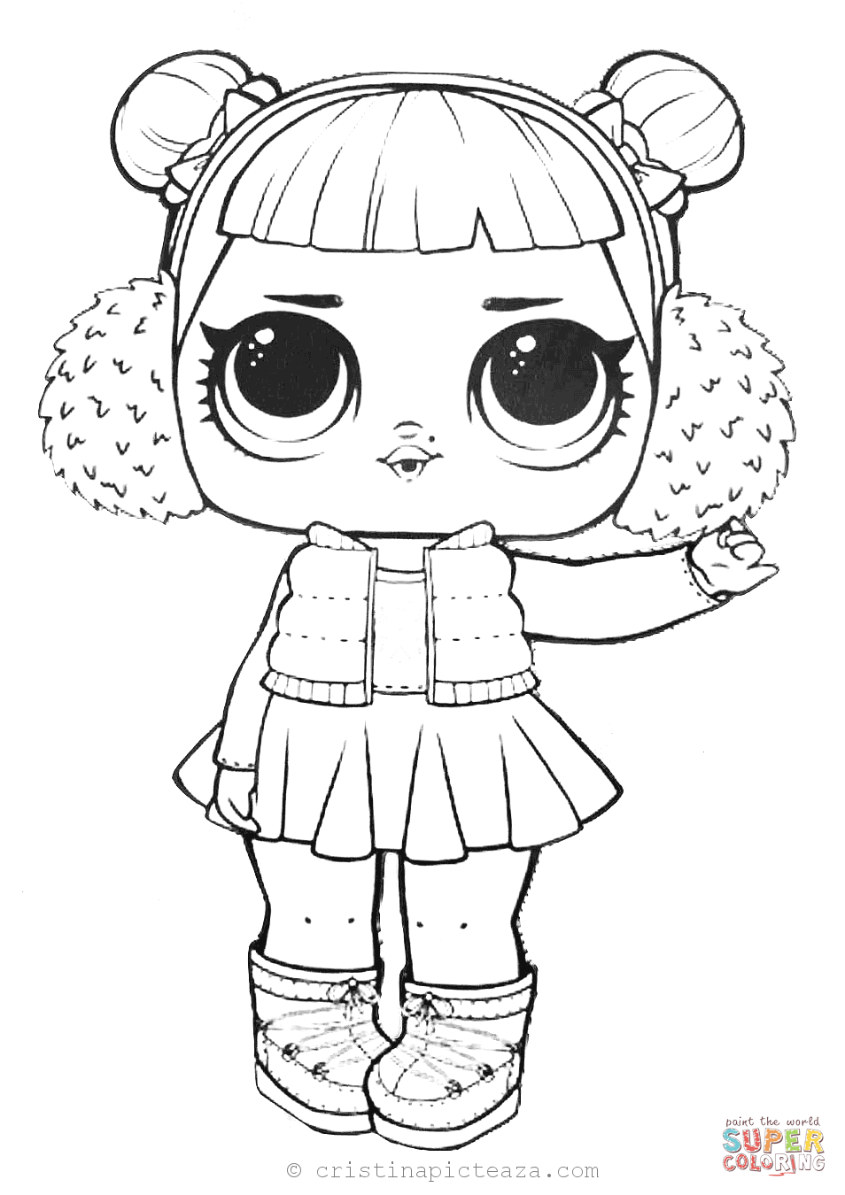 190+ Fashion Doll LOL OMG Coloring Pages Printable 123