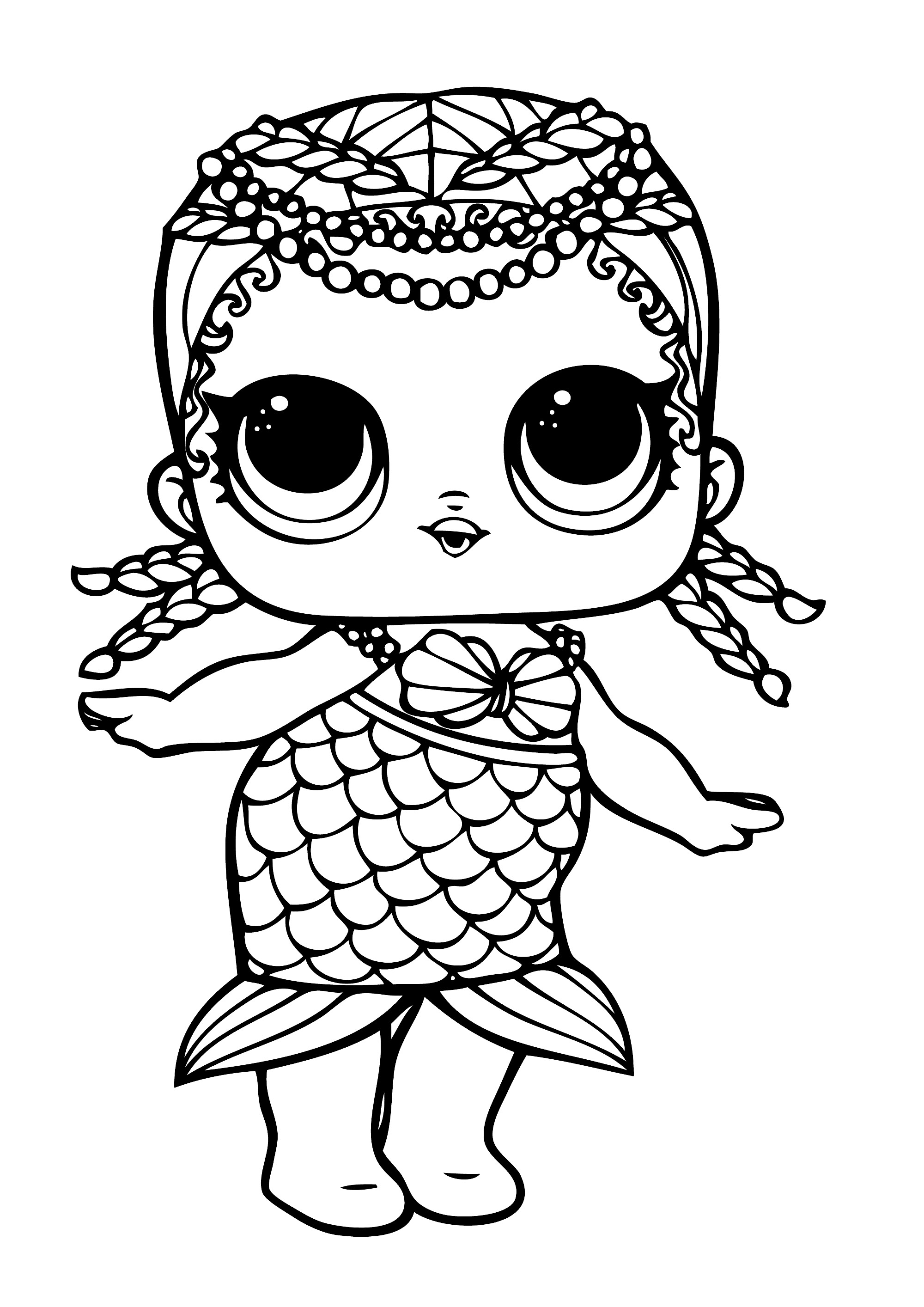 fashion doll lol omg coloring pages printable jpg