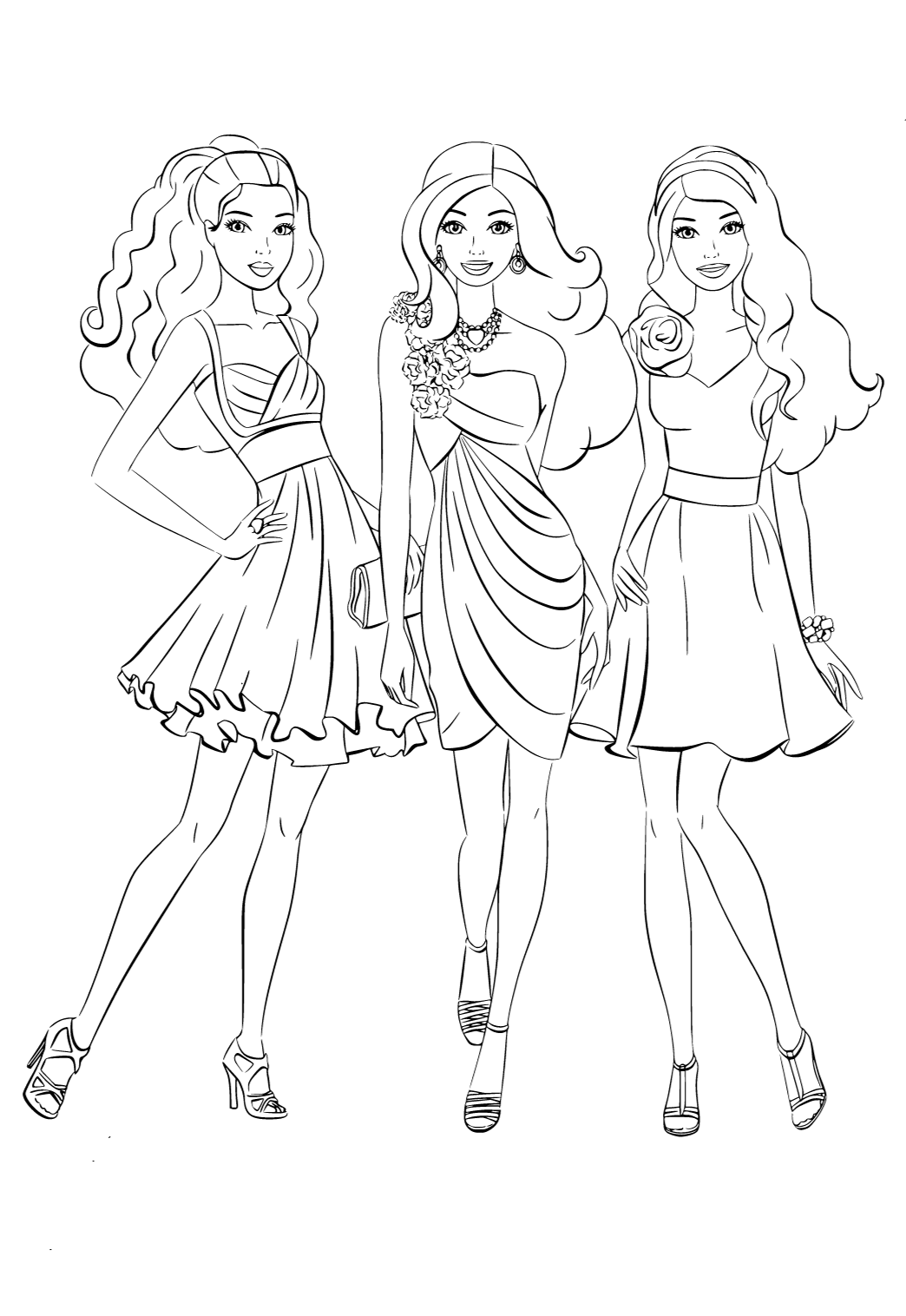 190+ Fashion Doll LOL OMG Coloring Pages Printable 131