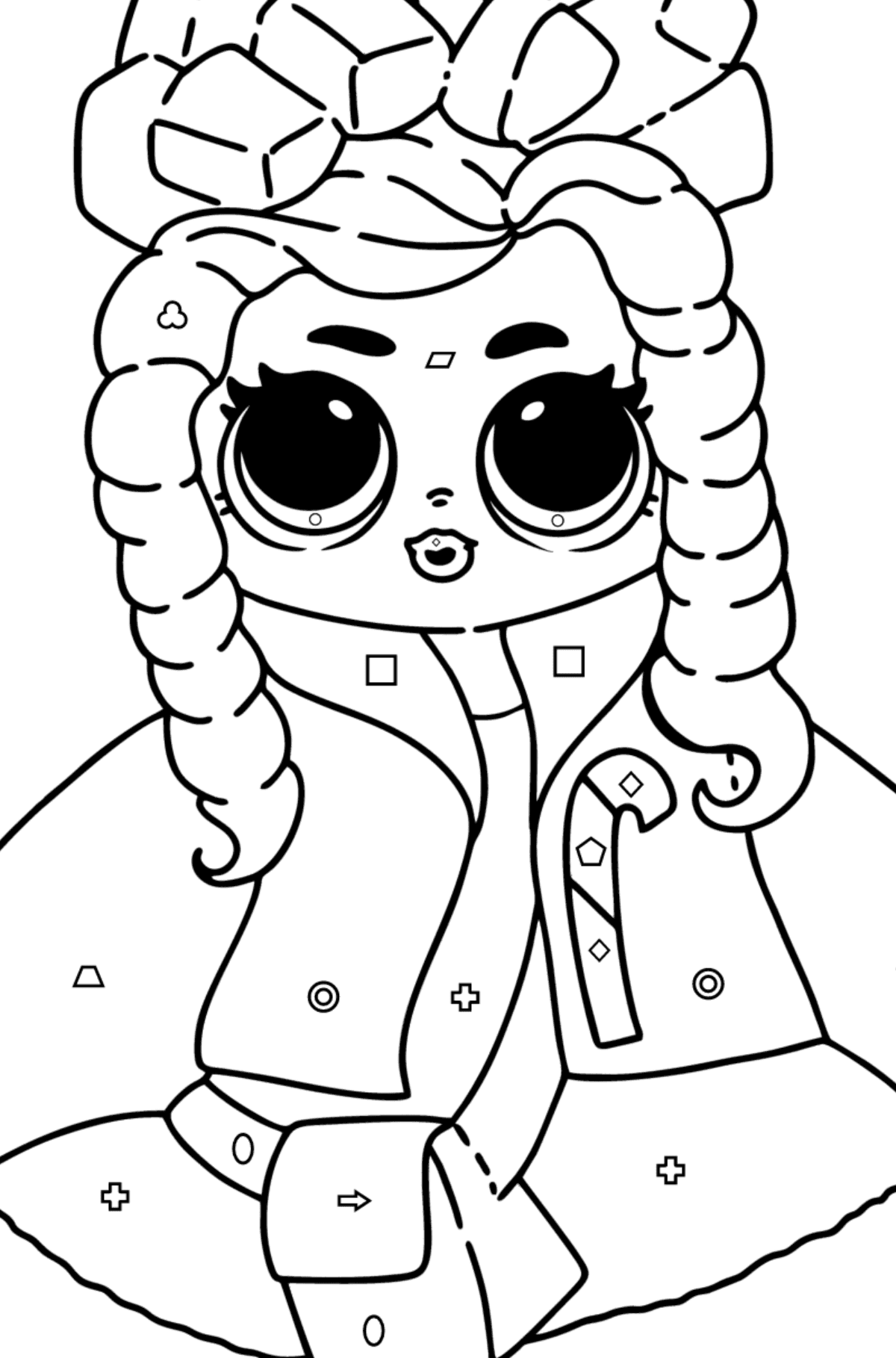 190+ Fashion Doll LOL OMG Coloring Pages Printable 135