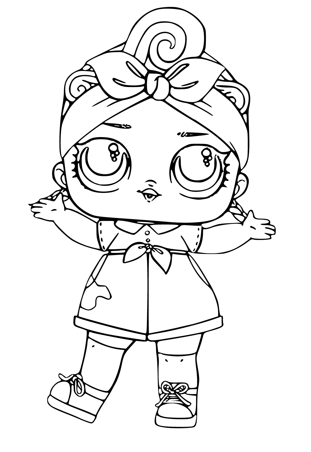 190+ Fashion Doll LOL OMG Coloring Pages Printable 139