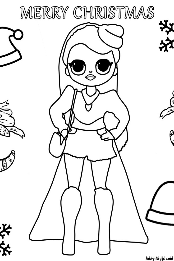 190+ Fashion Doll LOL OMG Coloring Pages Printable 140