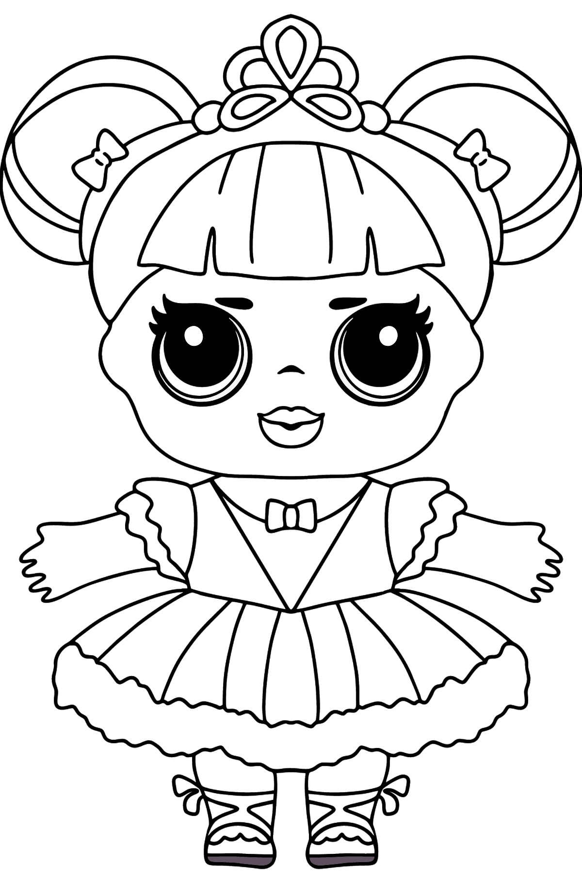 190+ Fashion Doll LOL OMG Coloring Pages Printable 145