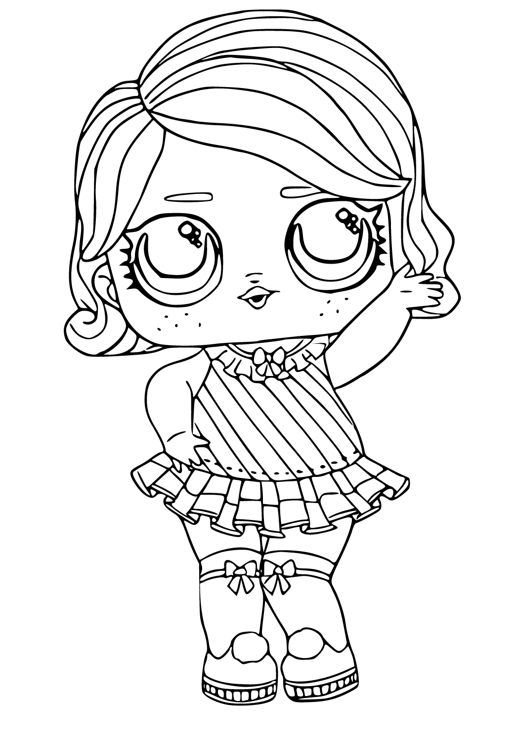 190+ Fashion Doll LOL OMG Coloring Pages Printable 147