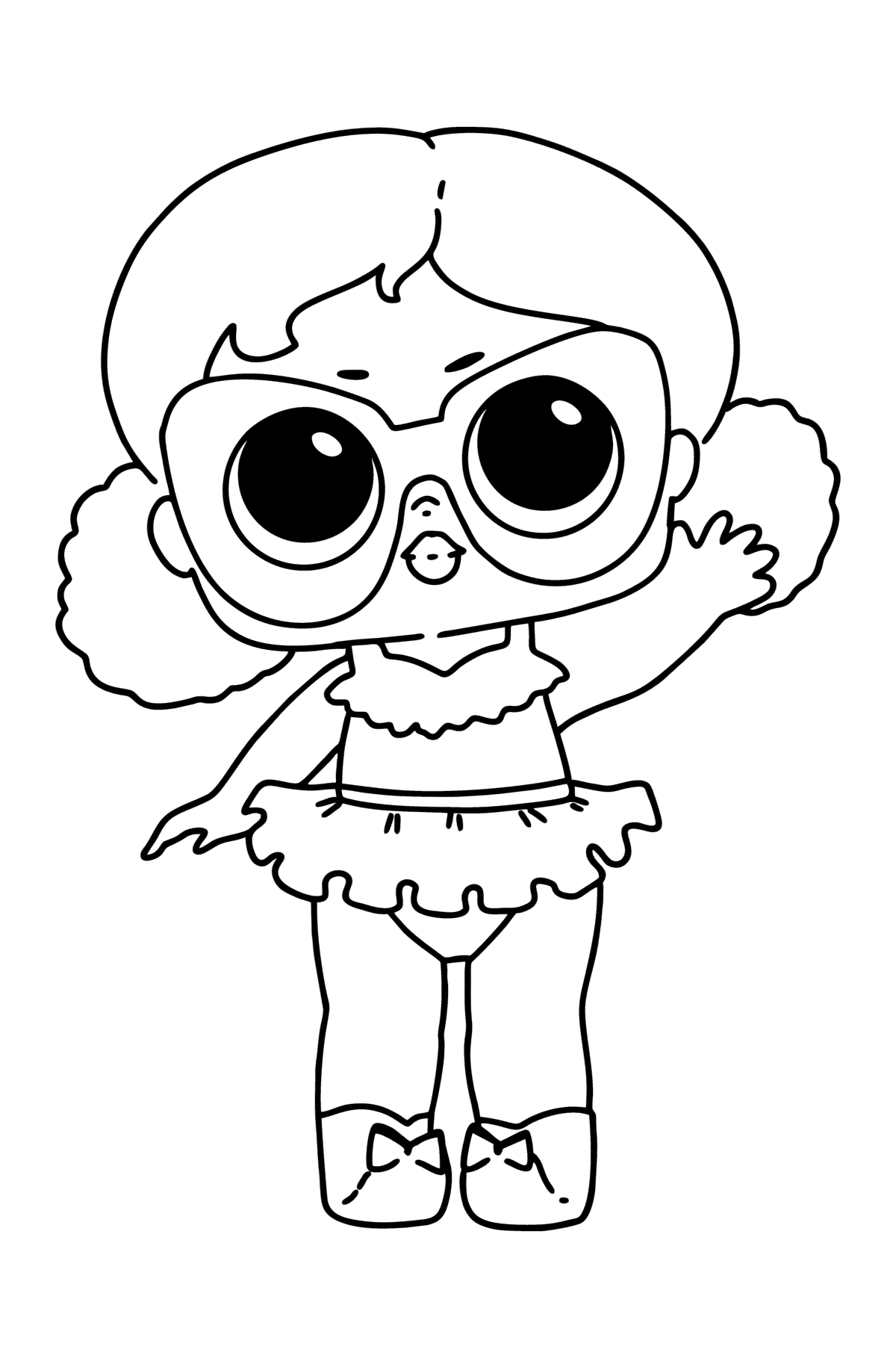 190+ Fashion Doll LOL OMG Coloring Pages Printable 159