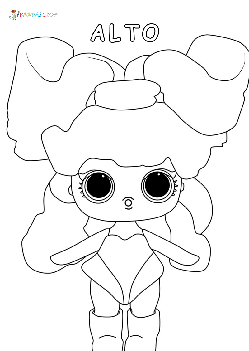 190+ Fashion Doll LOL OMG Coloring Pages Printable 174