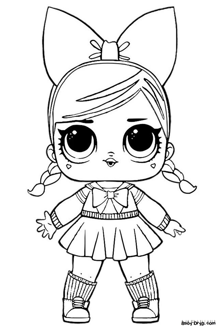 190+ Fashion Doll LOL OMG Coloring Pages Printable 176