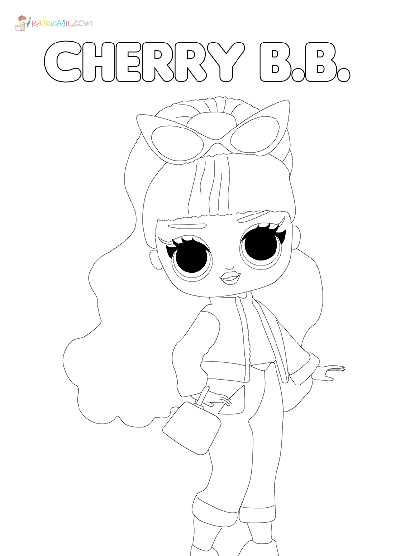 190+ Fashion Doll LOL OMG Coloring Pages Printable 180