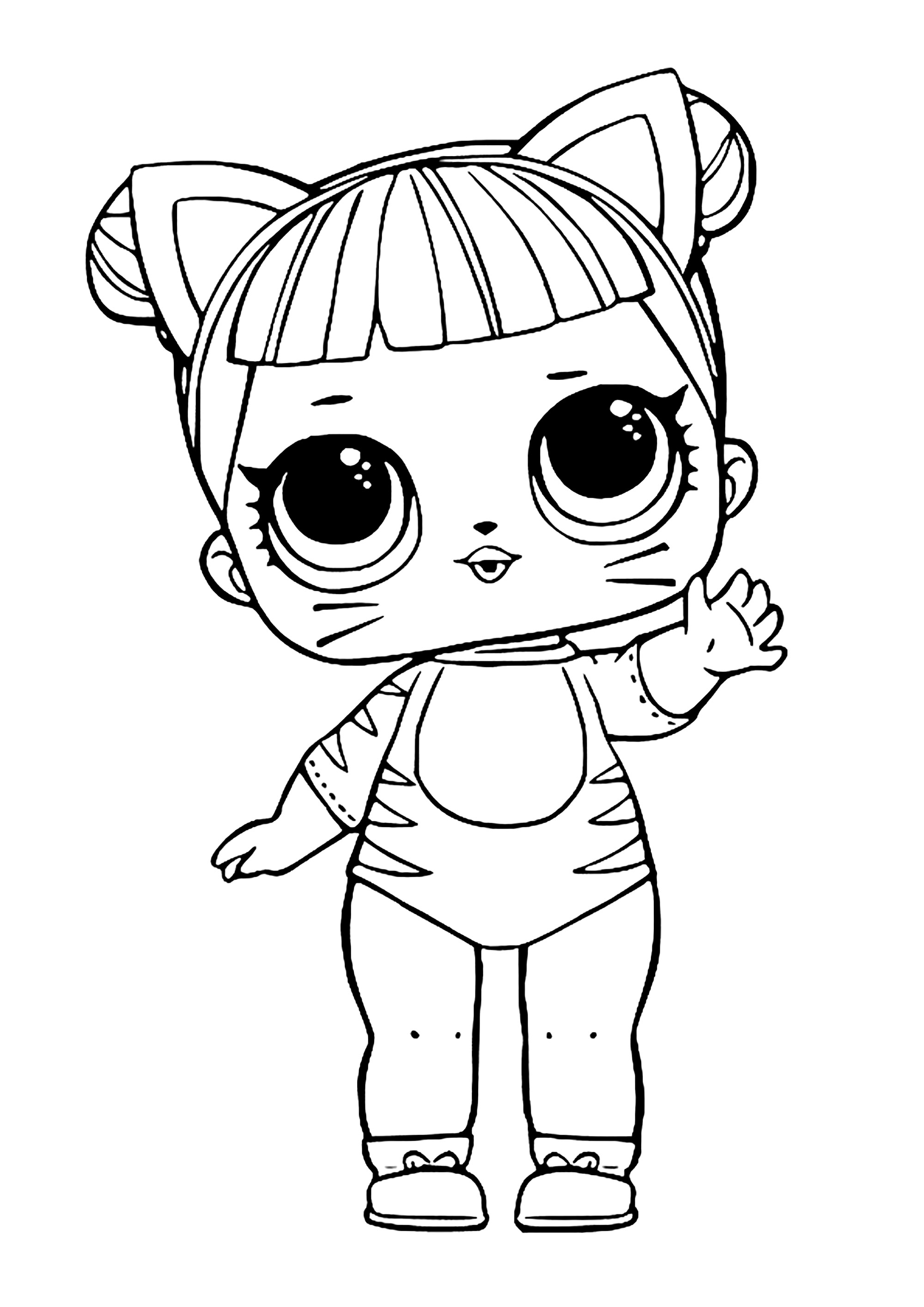 190+ Fashion Doll LOL OMG Coloring Pages Printable 188