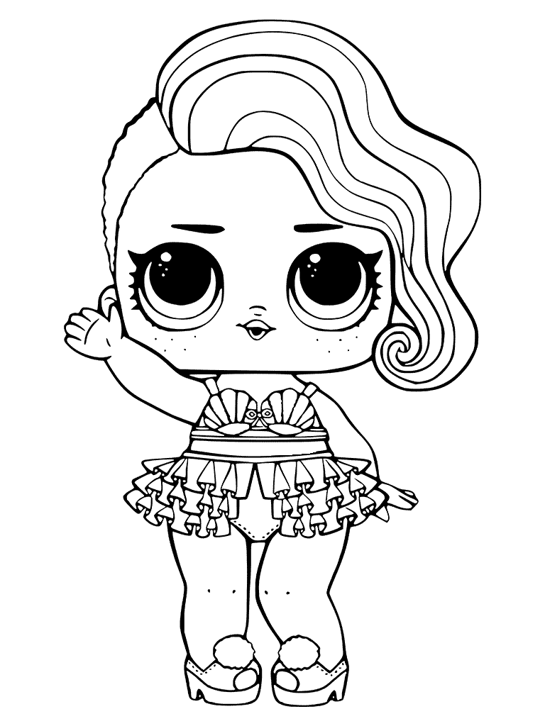 fashion doll lol omg coloring pages printable jpg