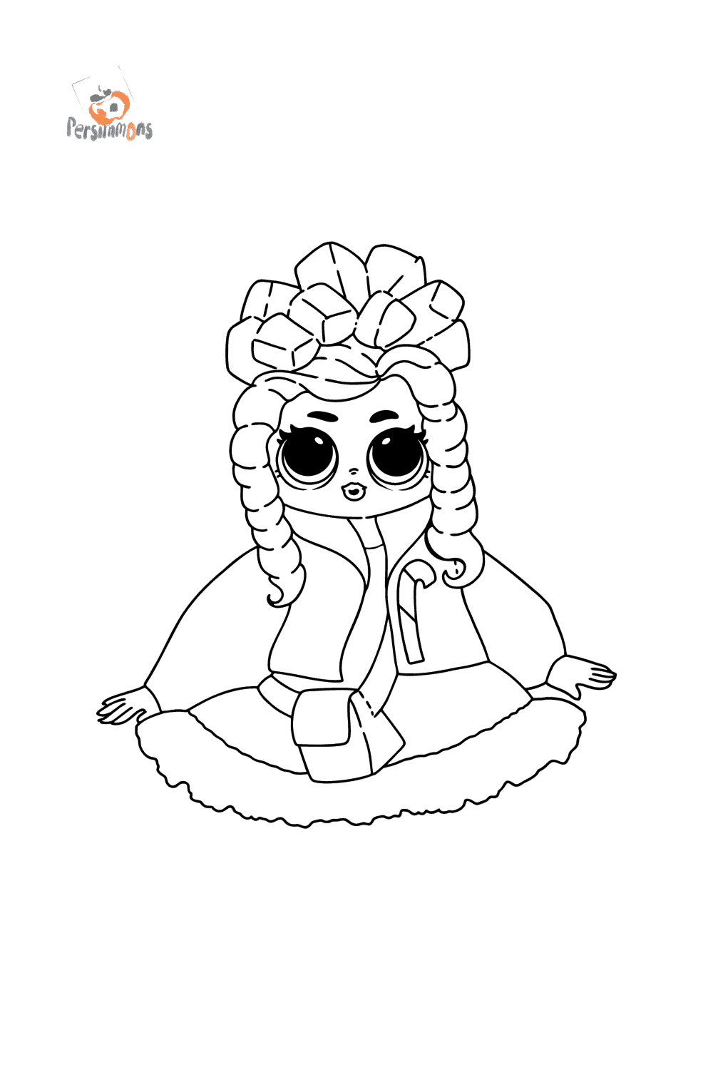 190+ Fashion Doll LOL OMG Coloring Pages Printable 72