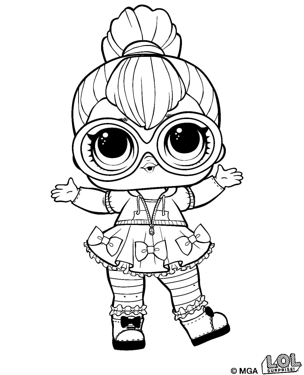 fashion doll lol omg coloring pages printable jpg