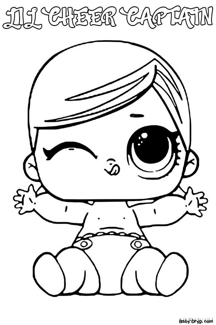 190+ Fashion Doll LOL OMG Coloring Pages Printable 81