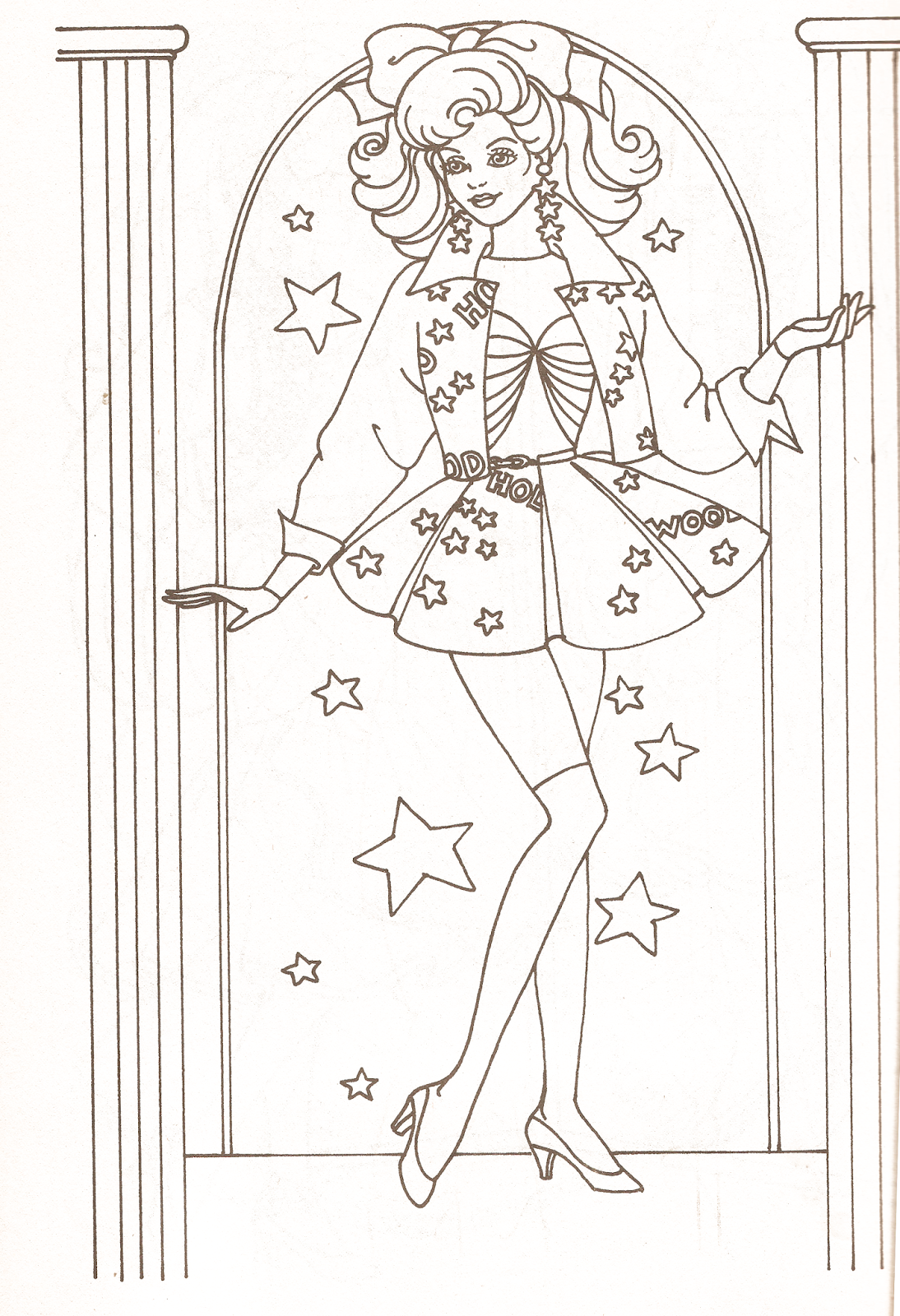 1980's Coloring Pages Printable 14