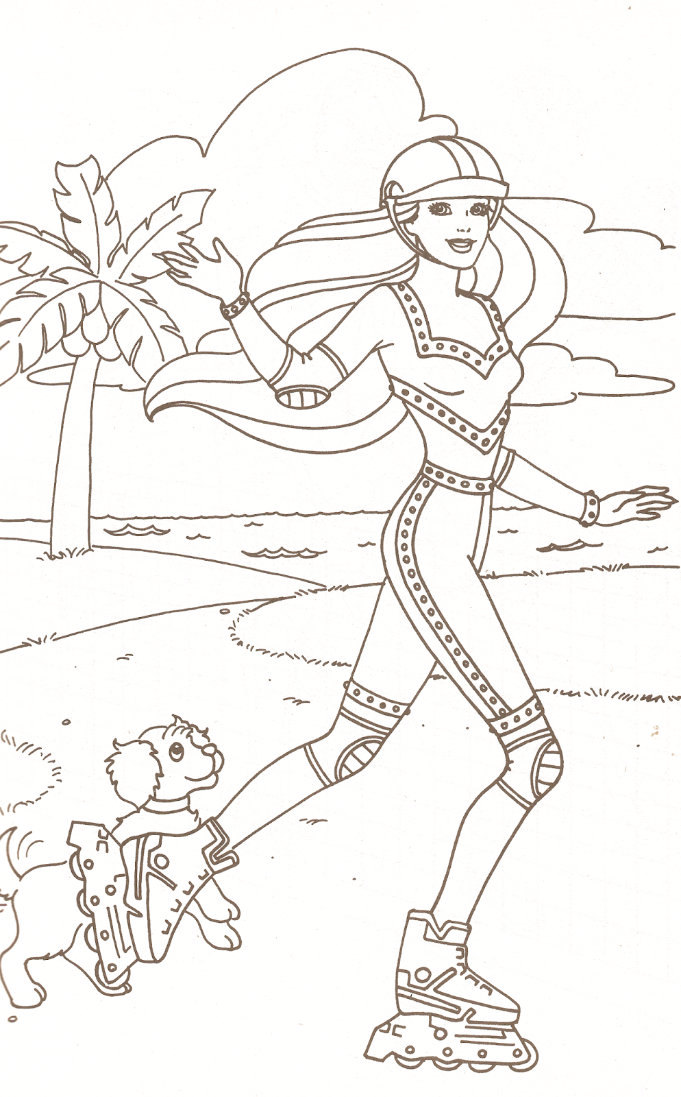 1980's Coloring Pages Printable 36