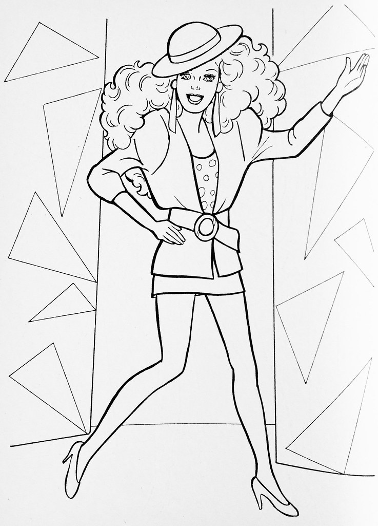 1980's Coloring Pages Printable 72