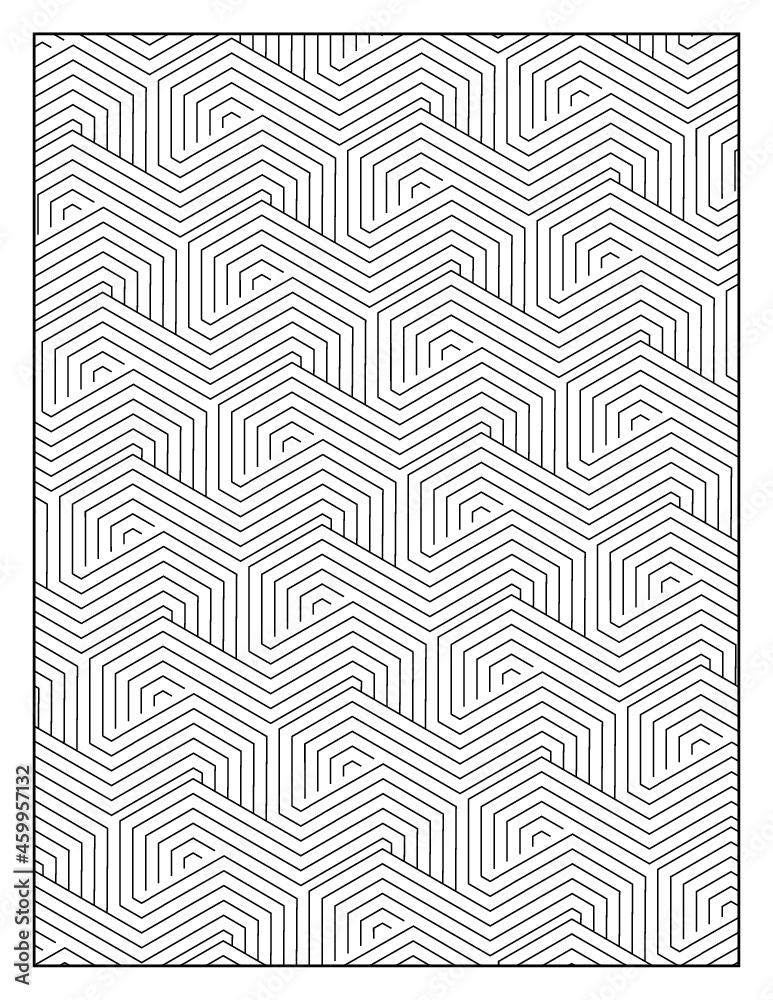 199+ 3D Optical Illusion Coloring Pages Printable 199