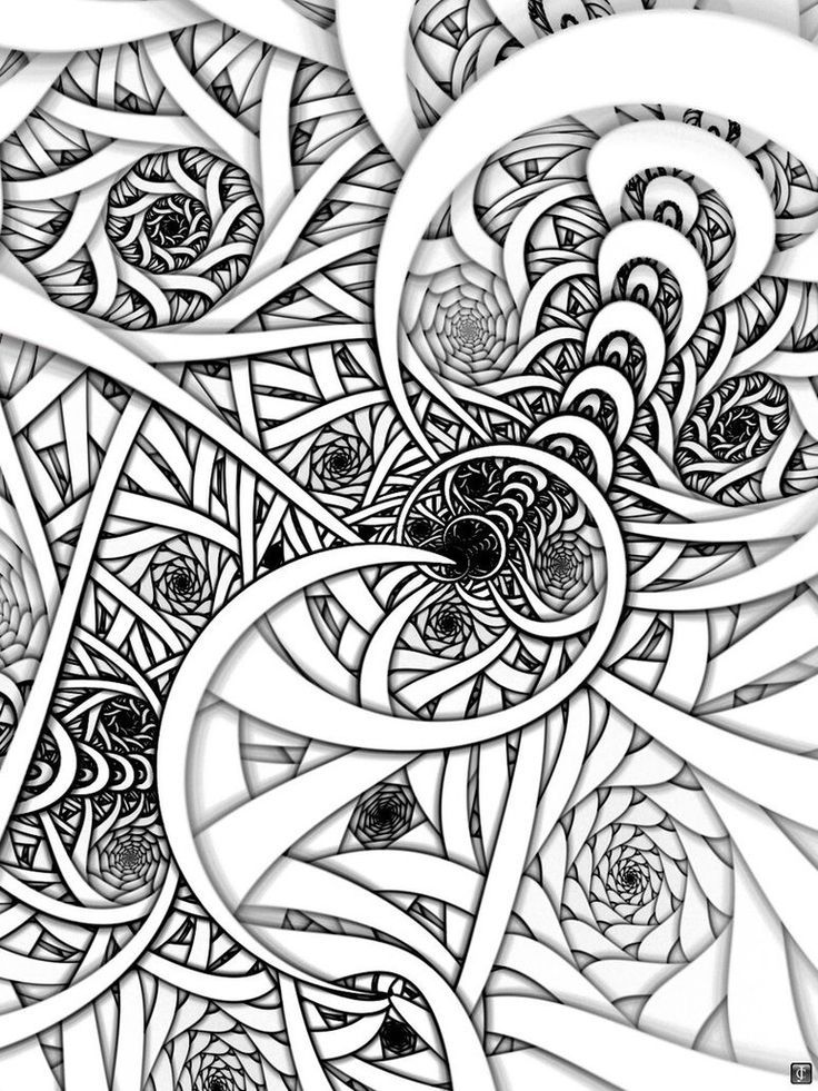 199+ 3D Optical Illusion Coloring Pages Printable 24