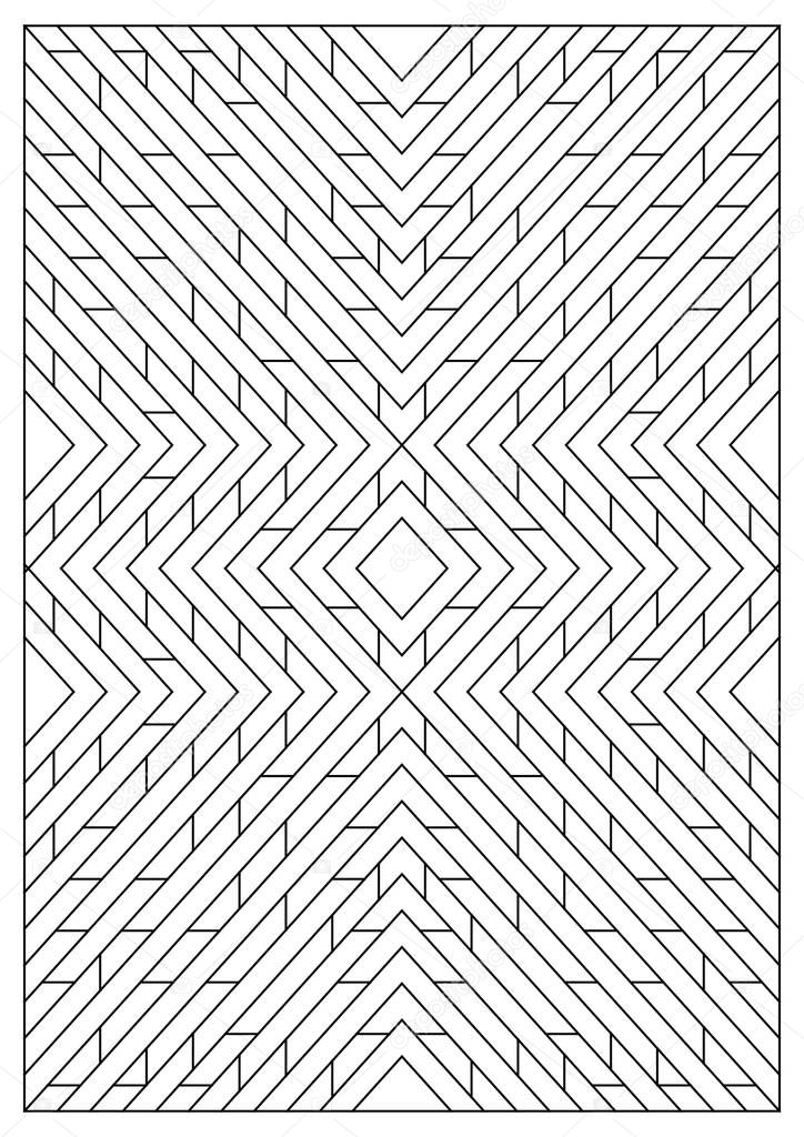 199+ 3D Optical Illusion Coloring Pages Printable 42