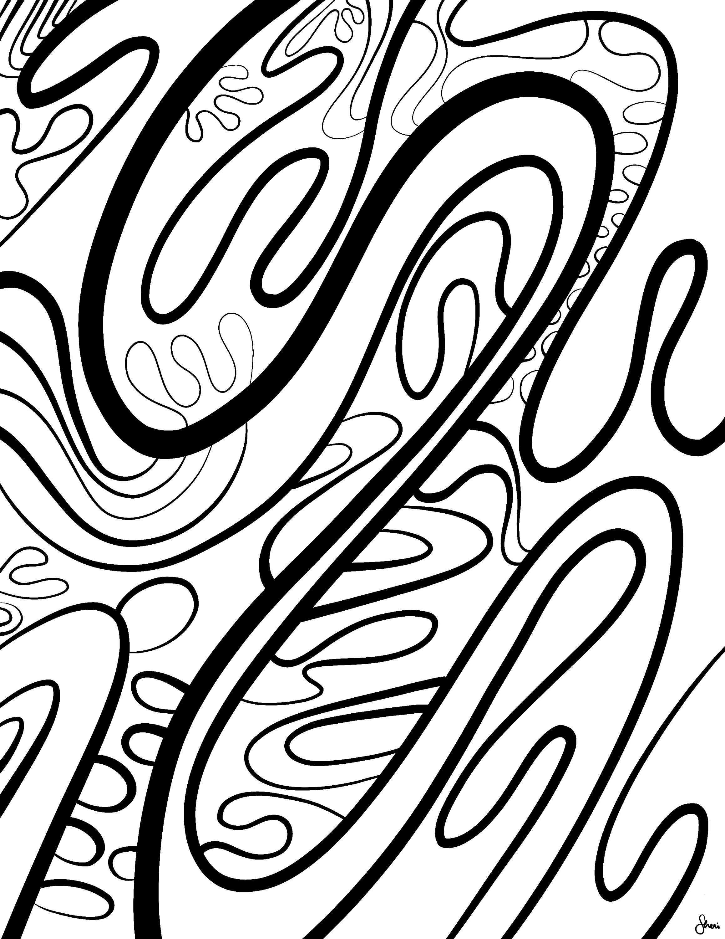 199+ 3D Optical Illusion Coloring Pages Printable 57