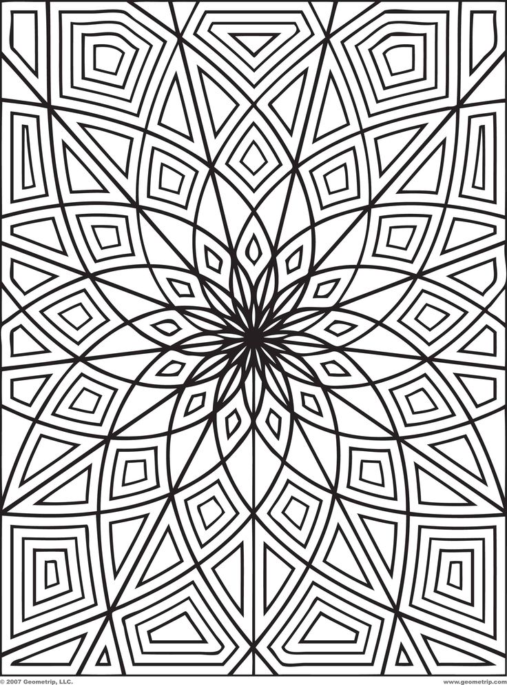 199+ 3D Optical Illusion Coloring Pages Printable 8