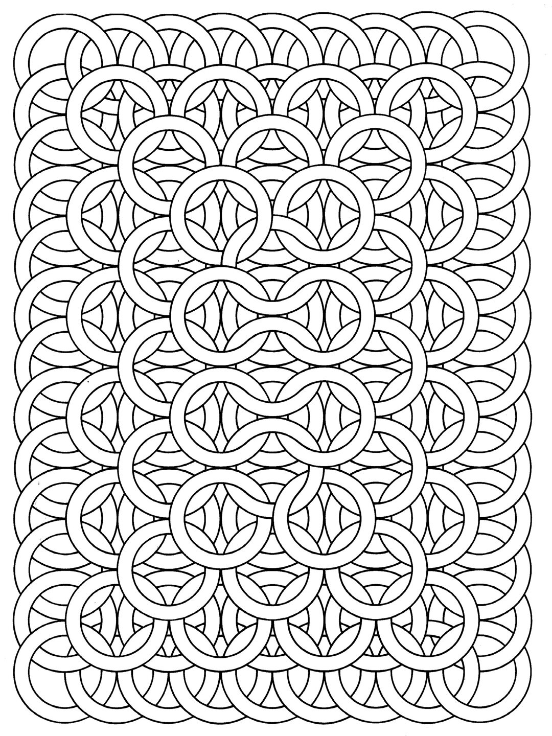 199+ 3D Optical Illusion Coloring Pages Printable 93