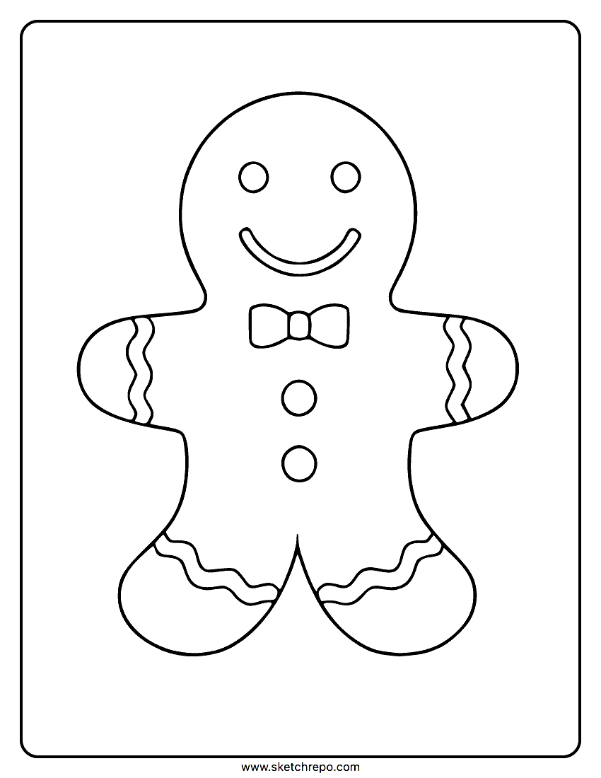 200 Gingerbread House Coloring Pages: Sweet Holiday Coloring 116