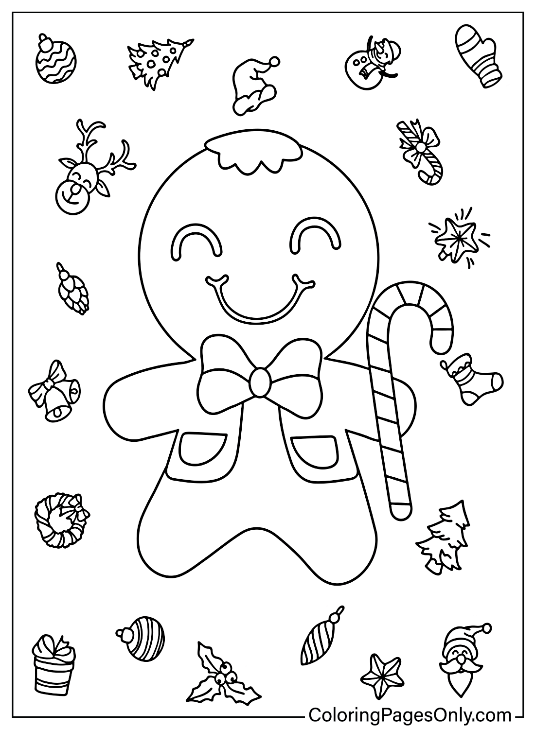 200 Gingerbread House Coloring Pages: Sweet Holiday Coloring 168