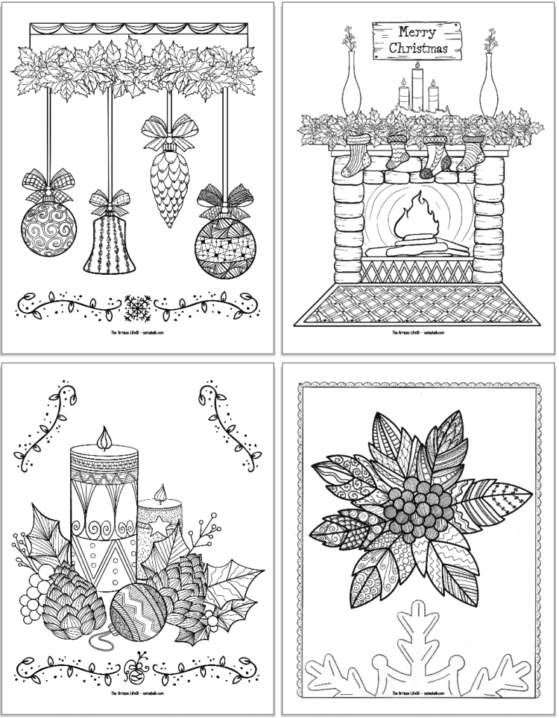 200 Gingerbread House Coloring Pages: Sweet Holiday Coloring 23