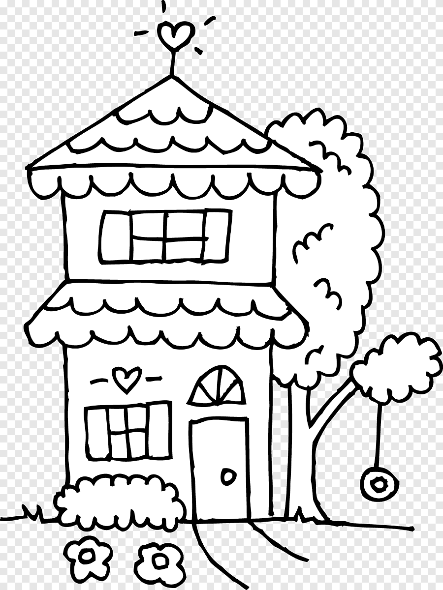 200 Gingerbread House Coloring Pages: Sweet Holiday Coloring 42