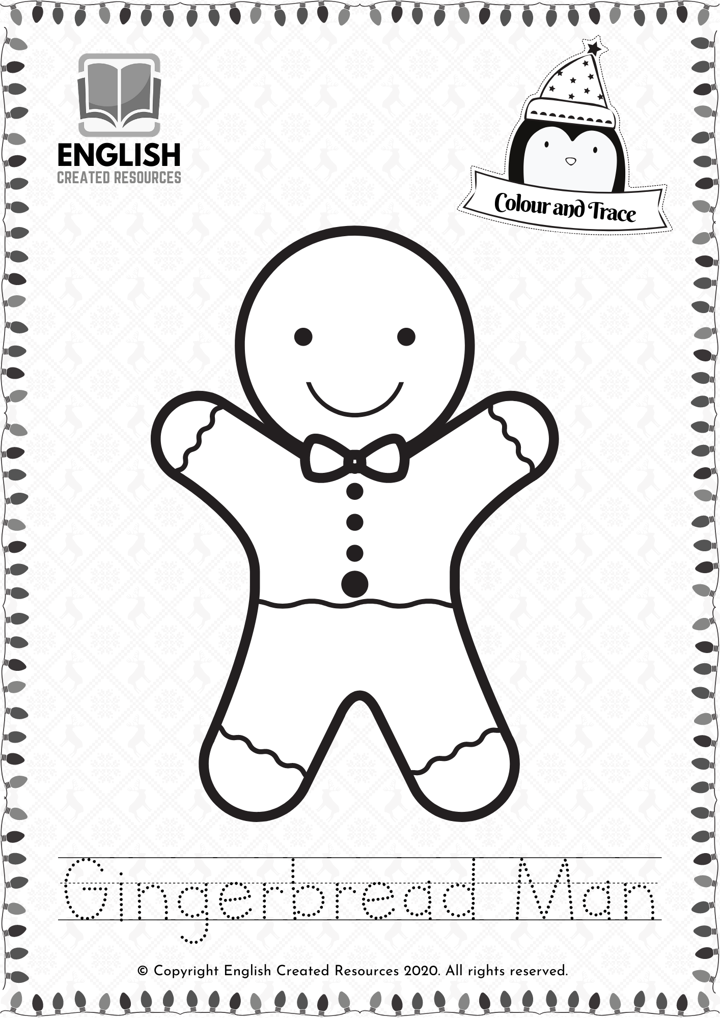 200 Gingerbread House Coloring Pages: Sweet Holiday Coloring 54