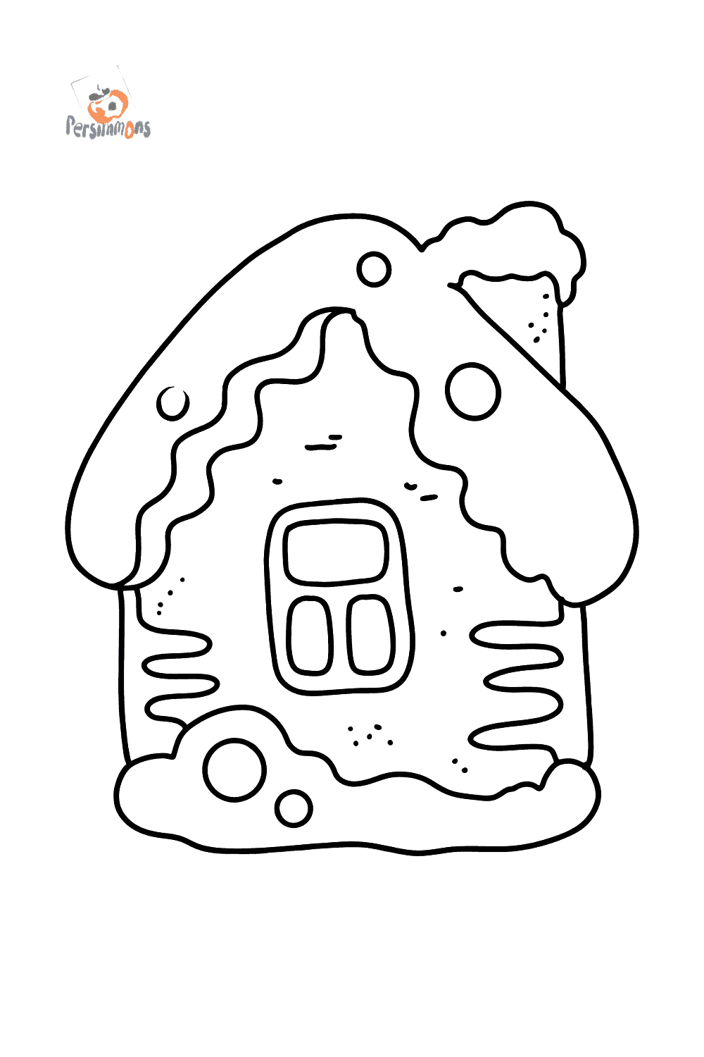 200 Gingerbread House Coloring Pages: Sweet Holiday Coloring 79