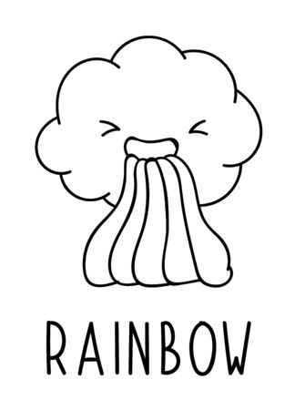 200 Rainbow Coloring Pages: Colorful Creations 11