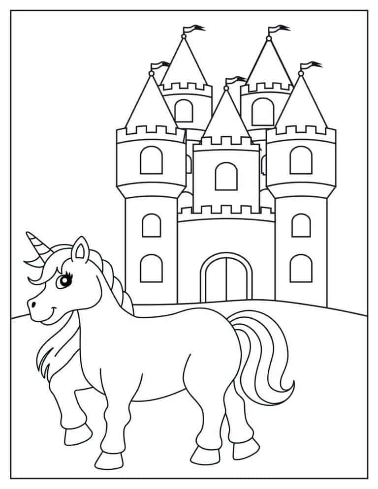 200 Rainbow Coloring Pages: Colorful Creations 113