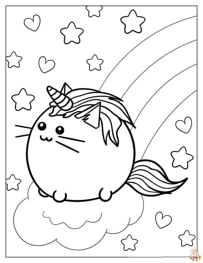 200 Rainbow Coloring Pages: Colorful Creations 136