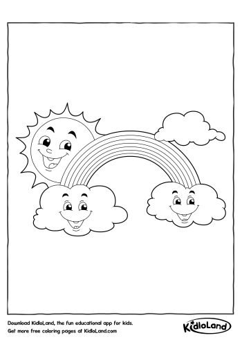 200 Rainbow Coloring Pages: Colorful Creations 14