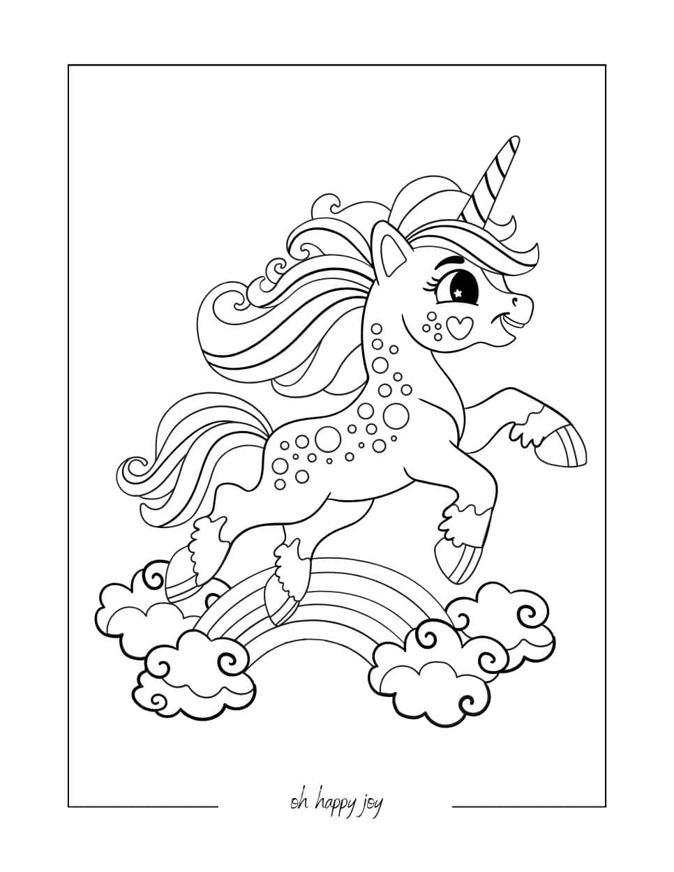 200 Rainbow Coloring Pages: Colorful Creations 147