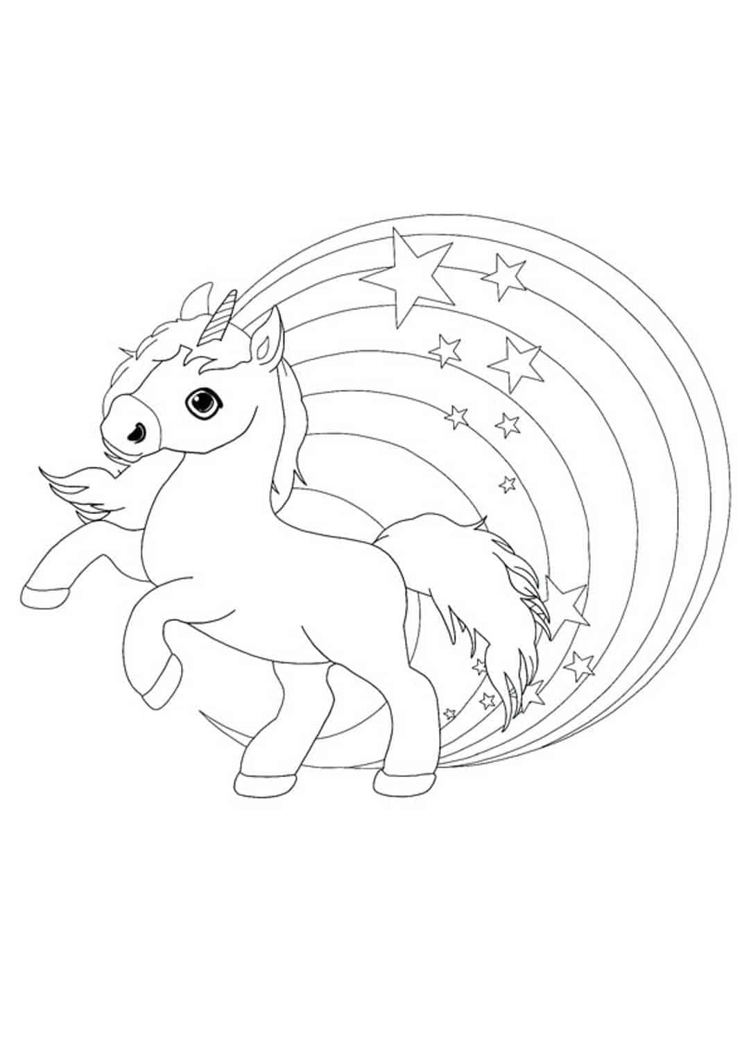 200 Rainbow Coloring Pages: Colorful Creations 155