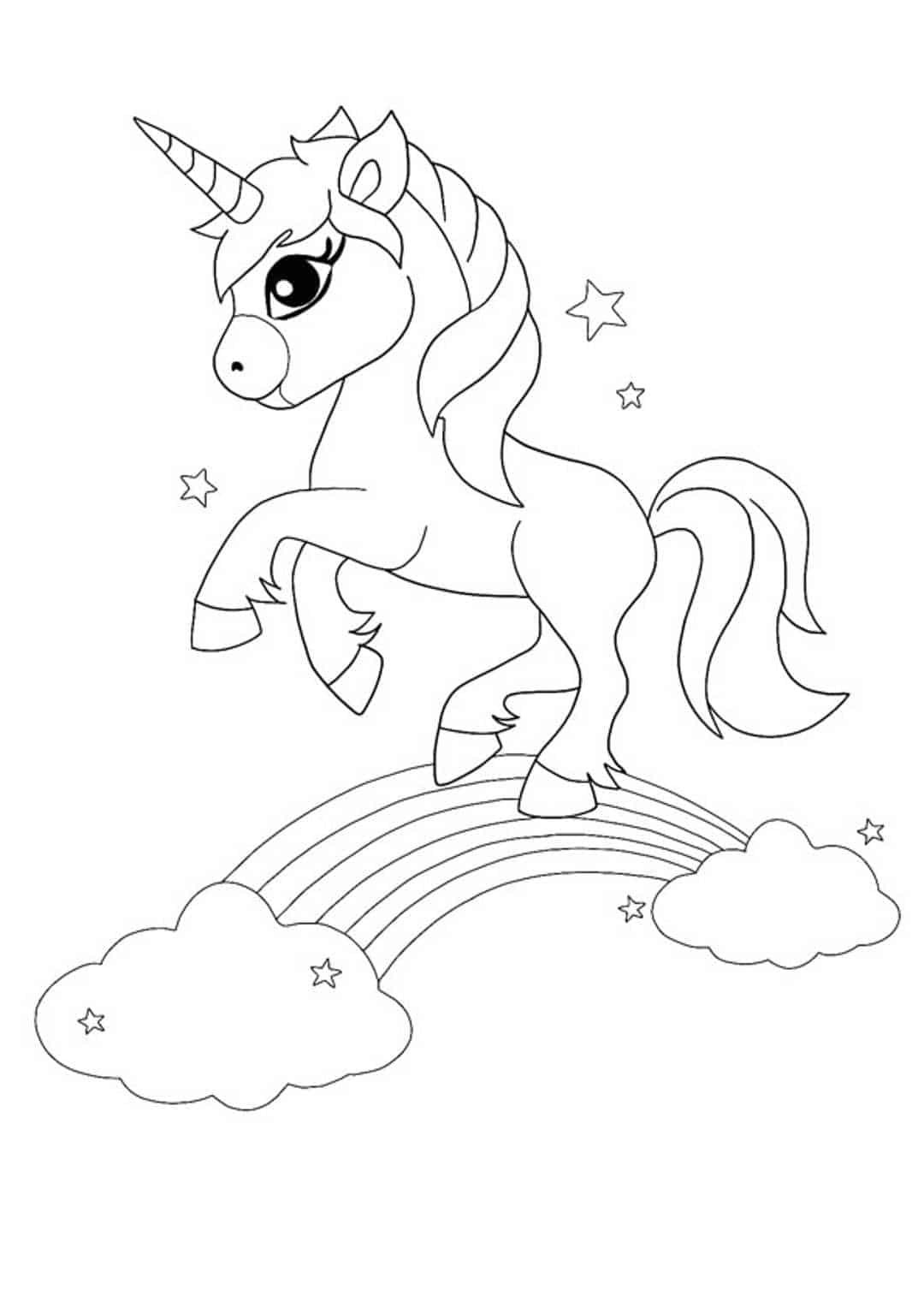 200 Rainbow Coloring Pages: Colorful Creations 156