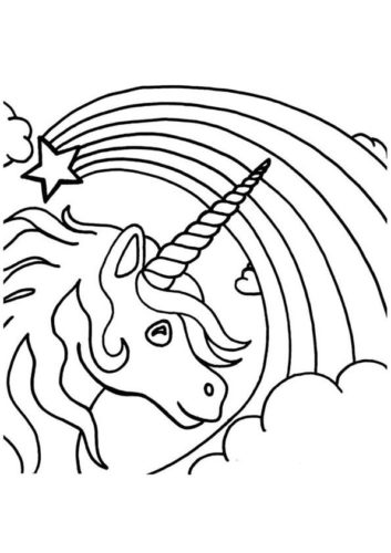 200 Rainbow Coloring Pages: Colorful Creations 16