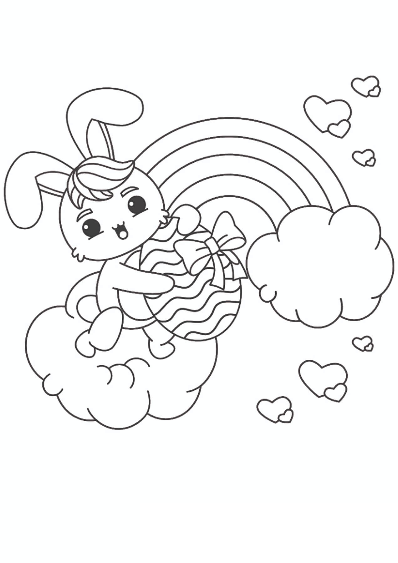 200 Rainbow Coloring Pages: Colorful Creations 173