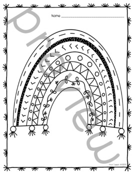 200 Rainbow Coloring Pages: Colorful Creations 2