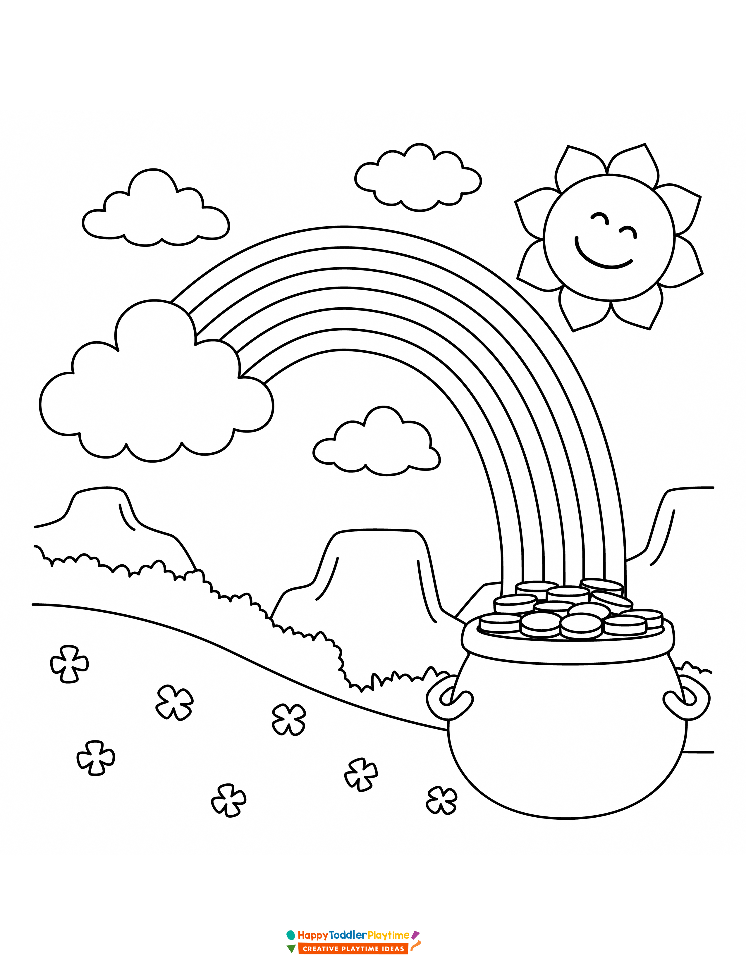 200 Rainbow Coloring Pages: Colorful Creations 200