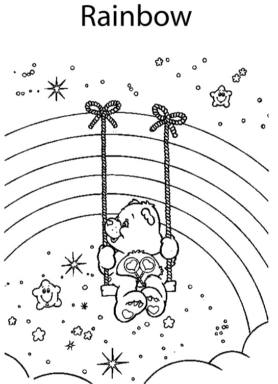 200 Rainbow Coloring Pages: Colorful Creations 47