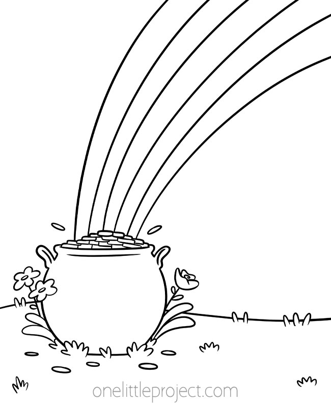 200 Rainbow Coloring Pages: Colorful Creations 69