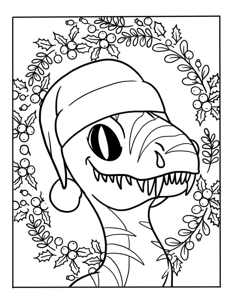 99+ Cute Dinosaur Coloring Pages 20