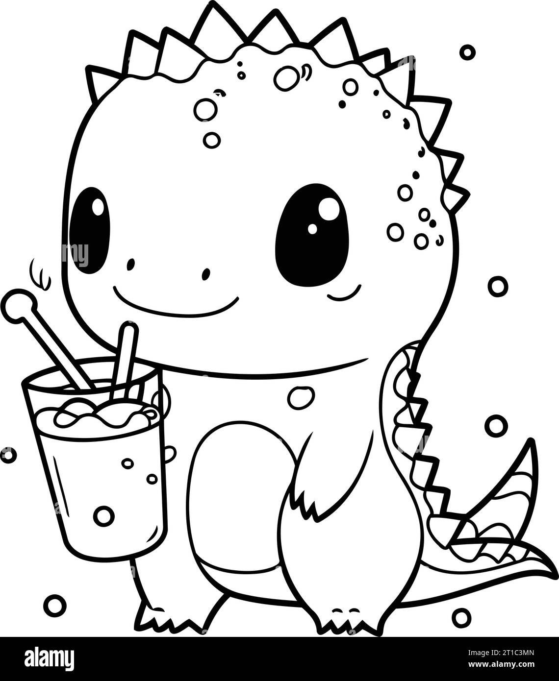 99+ Cute Dinosaur Coloring Pages 3