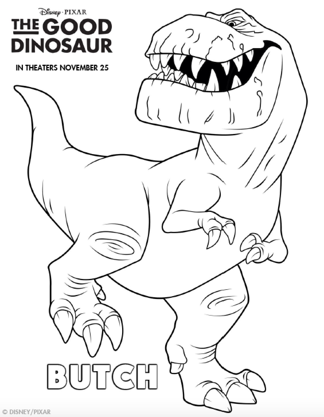 99+ Cute Dinosaur Coloring Pages 39